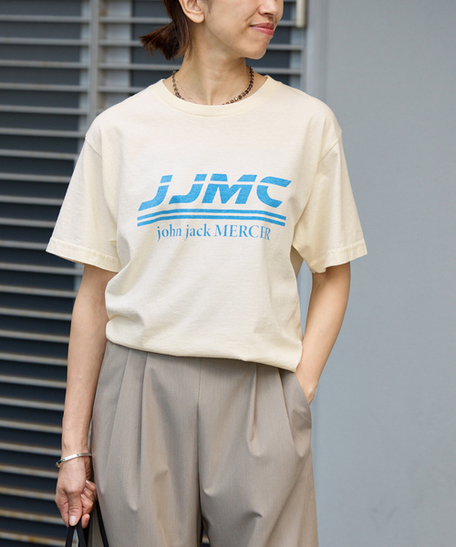 IENA(イエナ)の「J.J.Mercer/ジェイジェイマーサー ロゴTシャツ A(Tシャツ/カットソー・レディース・アイボリー・FREE)」の1枚目の写真