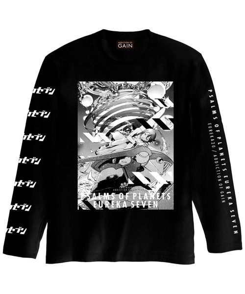 MEDICOM TOY(メディコムトイ)の「交響詩篇エウレカセブン Tシャツ 【EUREKA20-B longsleeve Tsh】(Tシャツ/カットソー・メンズ・ブラック・X-LARGE/MEDIUM/SMALL)」の1枚目の写真