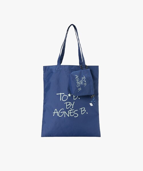 agnes b キャンバストートバッグ joe トート マルチカラー ロゴ トート セット（トートバッグ）｜To b. by agnes b