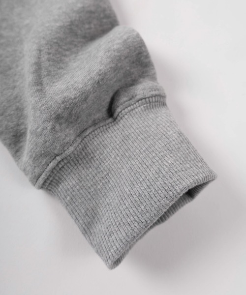 LOGOS（ロゴス）の「【71】【LOGOS/ロゴス】ロゴワンポイント刺繍 裏シャギー ジップパーカー/フーディー/レディース（パーカー・レディース・ボルドー/モカ/グレー/チャコールグレー・M/L）」の16枚目の写真