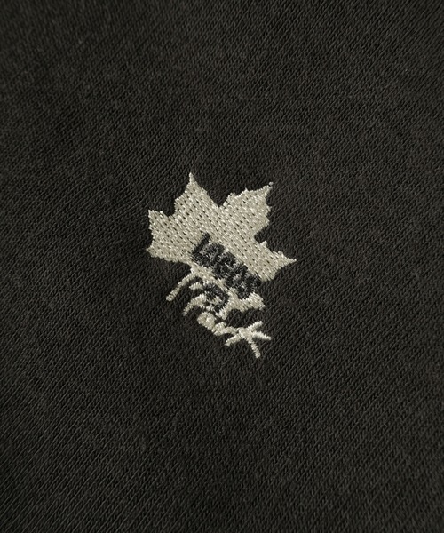 LOGOS（ロゴス）の「【71】【LOGOS/ロゴス】ロゴワンポイント刺繍 裏シャギー ジップパーカー/フーディー/レディース（パーカー・レディース・ボルドー/モカ/グレー/チャコールグレー・M/L）」の6枚目の写真