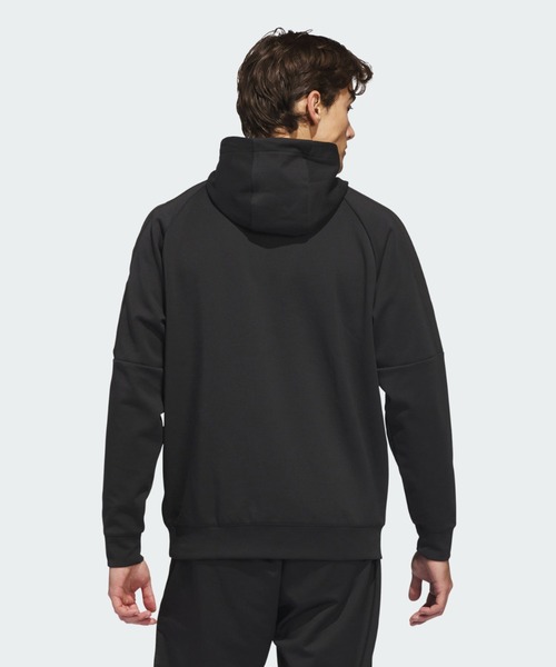 adidas(アディダス)の「ビヨンド ザ コース パーカー【adidas Golf/アディダスゴルフ】(パーカー・メンズ・ブラック・XX-LARGE/3XL/LARGE/MEDIUM/SMALL/X-LARGE)」の2枚目の写真