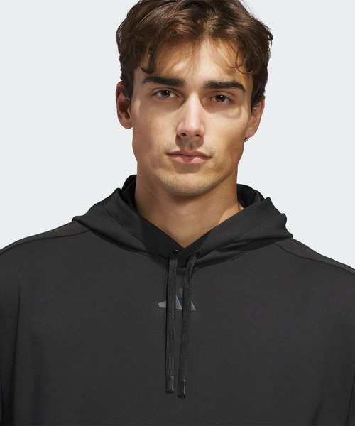adidas(アディダス)の「ビヨンド ザ コース パーカー【adidas Golf/アディダスゴルフ】(パーカー・メンズ・ブラック・XX-LARGE/3XL/LARGE/MEDIUM/SMALL/X-LARGE)」の5枚目の写真