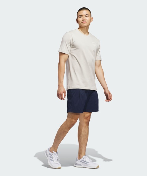 adidas（アディダス）の「ゴルフ チップイン パラダイス グラフィック Tシャツ【adidas Golf/アディダスゴルフ】（Tシャツ/カットソー・メンズ・グレー・SMALL/MEDIUM/LARGE/X-LARGE/XX-LARGE/3XL）」の3枚目の写真