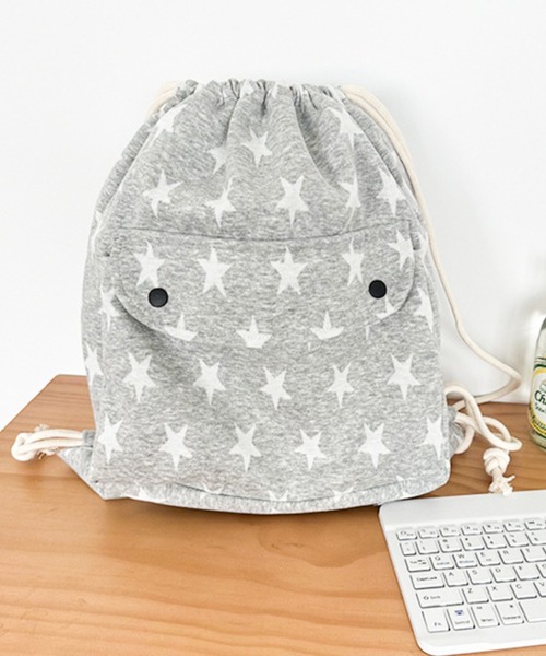 WEGO(ウィゴー)の「WEGO/アソート柄ナップサック(バックパック/リュック・レディース・その他2/その他1・FREE)」の1枚目の写真
