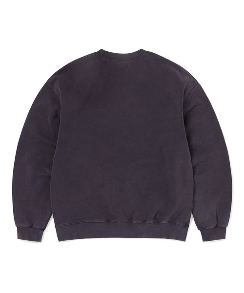 thisisneverthat(ディスイズネバーザット)の「Faded Arch-Logo Crewneck(スウェット・メンズ・スミクロ/ダークグリーン/ブルー系その他・S/M/L/XL)」の5枚目の写真