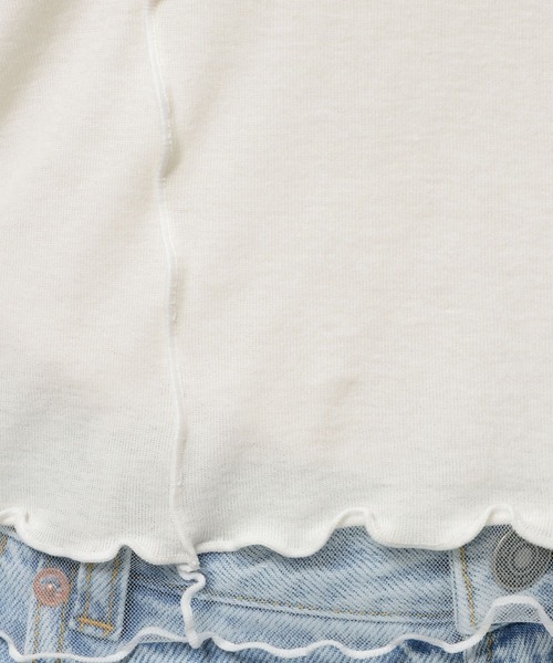 niko and...(ニコアンド)の「【WILLIAM B.ELIOTT】フライスチュールプルオーバー(Tシャツ/カットソー・レディース・レッド/オフホワイト・MEDIUM/LARGE)」の12枚目の写真
