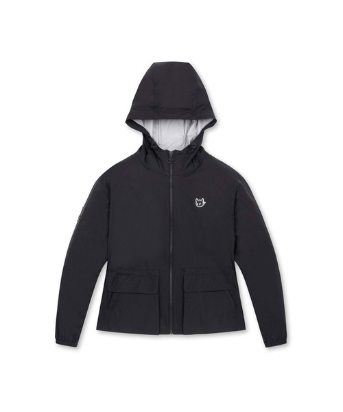 WAAC(ワック)の「WOMEN ESSENTIALウィンドブレーカー(その他アウター・レディース・ブラック/アイボリー・SMALL/MEDIUM/X-SMALL)」の2枚目の写真