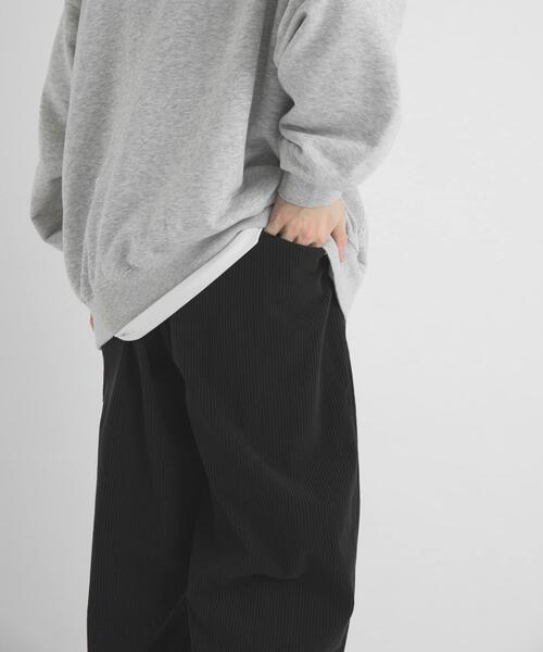 EKAL(エカル)の「SOLOTEX コーデュロイイージーパンツ(その他パンツ・メンズ・グレー系その他/ブラック・MEDIUM/LARGE)」の3枚目の写真