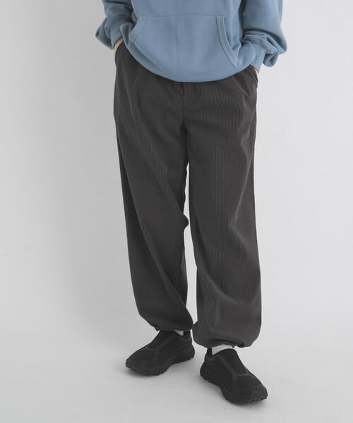 EKAL(エカル)の「SOLOTEX コーデュロイイージーパンツ(その他パンツ・メンズ・グレー系その他/ブラック・MEDIUM/LARGE)」の9枚目の写真