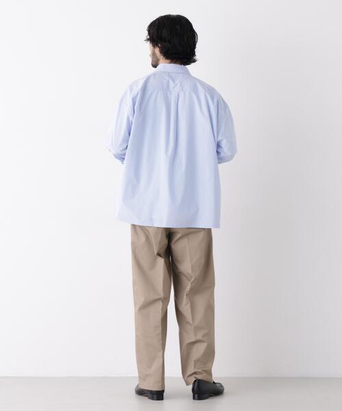 NANO universe(ナノユニバース)の「TCツイル2タックワイドパンツ(その他パンツ・メンズ・ベージュ・L/M)」の15枚目の写真