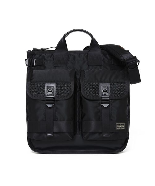 PORTER(ポーター)の「バウンス ヘルメットトートバッグ(トートバッグ・メンズ・ブラック・FREE)」の1枚目の写真