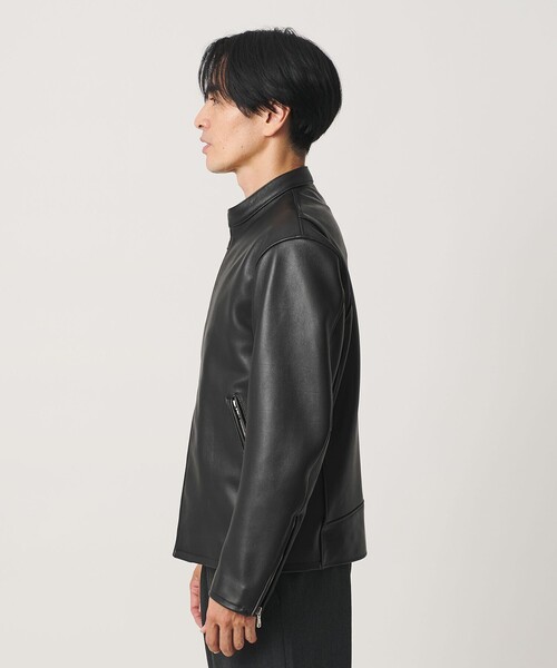 BEAUTY&YOUTH UNITED ARROWS(ビューティーアンドユースユナイテッドアローズ)の「シープ レザー シングル ライダース ジャケット(ライダースジャケット・メンズ・ブラック・XL/S/M/L)」の15枚目の写真