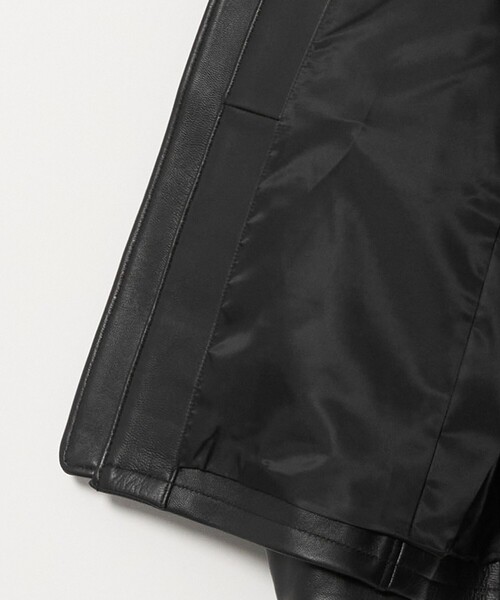 BEAUTY&YOUTH UNITED ARROWS(ビューティーアンドユースユナイテッドアローズ)の「シープ レザー シングル ライダース ジャケット(ライダースジャケット・メンズ・ブラック・XL/S/M/L)」の11枚目の写真