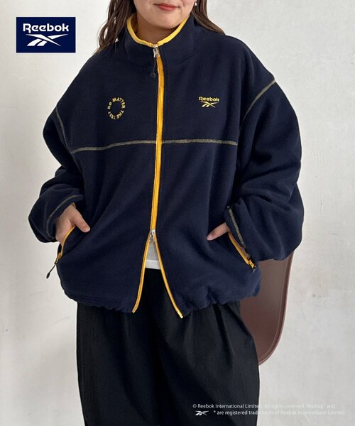 Reebok(リーボック)の「【Reebok】フリースジャケット(その他アウター・レディース・ネイビー/チャコールグレー/ブラウン/アイボリー・FREE)」の21枚目の写真