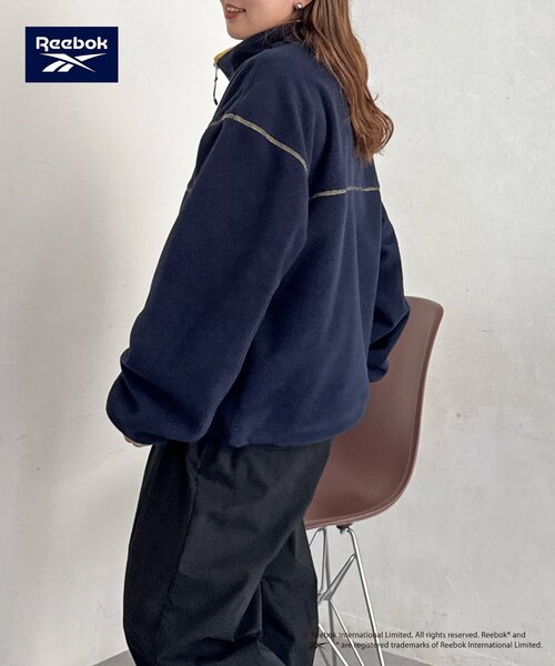 Reebok(リーボック)の「【Reebok】フリースジャケット(その他アウター・レディース・ネイビー/チャコールグレー/ブラウン/アイボリー・FREE)」の22枚目の写真