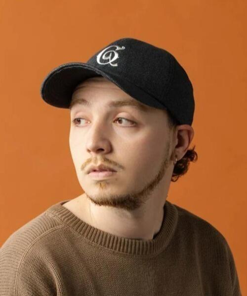 CPH(シーピーエイチ)の「CPH/シーピーエイチ/DEEP 6 PANEL CAP / HEATHER TWILL / BLACK(キャップ・メンズ・ブラック・F)」の1枚目の写真