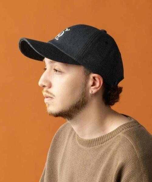 CPH(シーピーエイチ)の「CPH/シーピーエイチ/DEEP 6 PANEL CAP / HEATHER TWILL / BLACK(キャップ・メンズ・ブラック・F)」の3枚目の写真