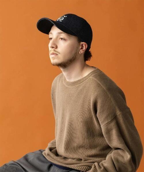 CPH(シーピーエイチ)の「CPH/シーピーエイチ/DEEP 6 PANEL CAP / HEATHER TWILL / BLACK(キャップ・メンズ・ブラック・F)」の17枚目の写真