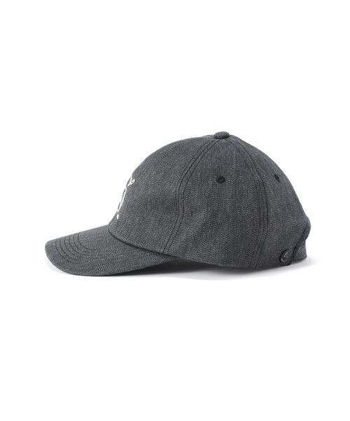 CPH(シーピーエイチ)の「CPH/シーピーエイチ/DEEP 6 PANEL CAP / HEATHER TWILL / BLACK(キャップ・メンズ・ブラック・F)」の14枚目の写真