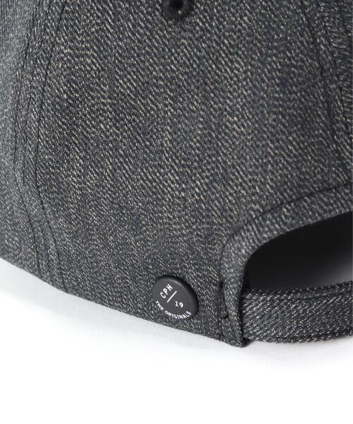 CPH(シーピーエイチ)の「CPH/シーピーエイチ/DEEP 6 PANEL CAP / HEATHER TWILL / BLACK(キャップ・メンズ・ブラック・F)」の20枚目の写真