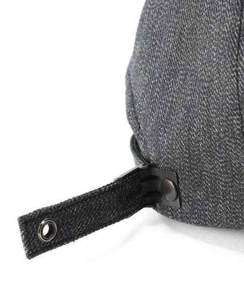 CPH(シーピーエイチ)の「CPH/シーピーエイチ/DEEP 6 PANEL CAP / HEATHER TWILL / BLACK(キャップ・メンズ・ブラック・F)」の21枚目の写真