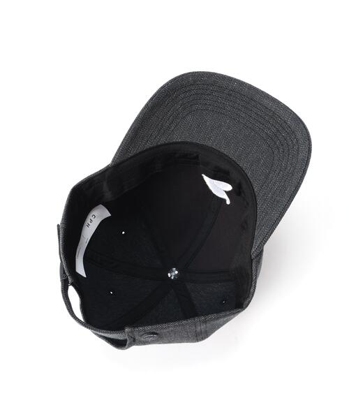 CPH(シーピーエイチ)の「CPH/シーピーエイチ/DEEP 6 PANEL CAP / HEATHER TWILL / BLACK(キャップ・メンズ・ブラック・F)」の22枚目の写真