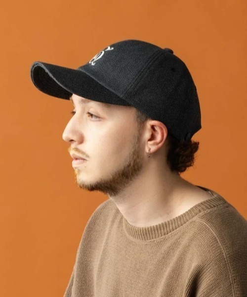 CPH(シーピーエイチ)の「CPH/シーピーエイチ/DEEP 6 PANEL CAP / HEATHER TWILL / BLACK(キャップ・メンズ・ブラック・F)」の8枚目の写真