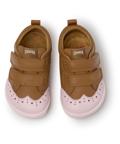CAMPER（カンペール）の「[カンペール] PEU CAMI FW / カジュアルシューズ（スニーカー・キッズ・キャメル・16.5cm/16.0cm/13.5cm/15.0cm/13.0cm/14.5cm）」の4枚目の写真