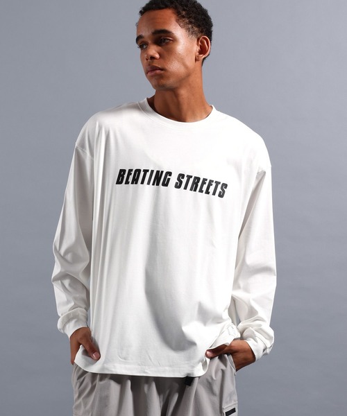 NUMERALS（ヌメラルズ）の「[NUMERALS]NO WORRIES BEATING STREETS TEE（Tシャツ/カットソー・メンズ・ホワイト/ブラック/ピンク・MEDIUM/LARGE）」の19枚目の写真