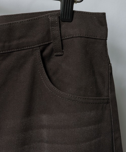 RUUBON(ルーボン)の「【 RUUBON】cotton twill barrel pants / コットンツイルバレルパンツ(デニムパンツ・メンズ・ブラウン/ベージュ・L/S/M)」の21枚目の写真