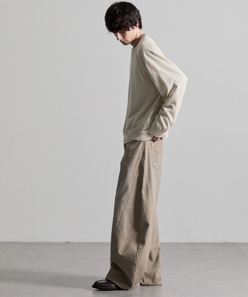 RUUBON(ルーボン)の「【 RUUBON】cotton twill barrel pants / コットンツイルバレルパンツ(デニムパンツ・メンズ・ブラウン/ベージュ・L/S/M)」の16枚目の写真