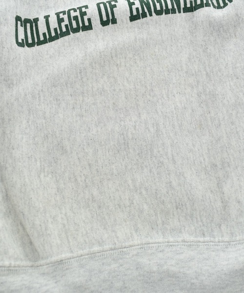 VINTAGE(ヴィンテージ)の「【USED】90's SOFFE “MICHIGAN STATE COLLEGE OF ENGINEERING” リバースタイプ スウェット USA製(スウェット・メンズ・グレー・LARGE)」の13枚目の写真