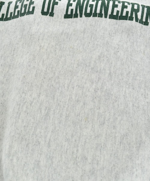 VINTAGE(ヴィンテージ)の「【USED】90's SOFFE “MICHIGAN STATE COLLEGE OF ENGINEERING” リバースタイプ スウェット USA製(スウェット・メンズ・グレー・LARGE)」の2枚目の写真