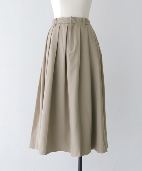 cheriella(シェリエラ)の「【cheriella】プリーツスカート PLEATED SKIRT(スカート・レディース・グレイッシュベージュ/ブラウン/チャコールグレー・FREE)」の6枚目の写真