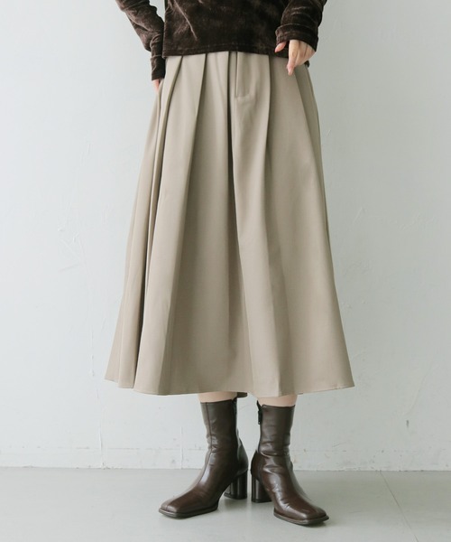 cheriella(シェリエラ)の「【cheriella】プリーツスカート PLEATED SKIRT(スカート・レディース・グレイッシュベージュ/ブラウン/チャコールグレー・FREE)」の20枚目の写真