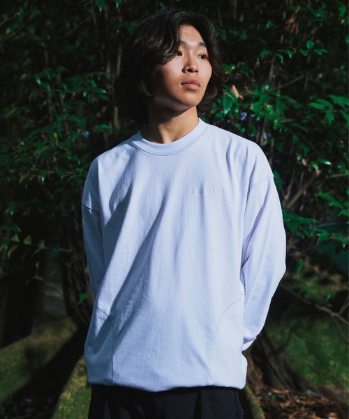ELEMENT(エレメント)の「ELEMENT メンズ WWFE LS ロンT 【2026年秋冬モデル】/エレメント撥水防風長袖ロンT(Tシャツ/カットソー・メンズ・ホワイト/ブラック・MEDIUM/LARGE/X-LARGE)」の5枚目の写真
