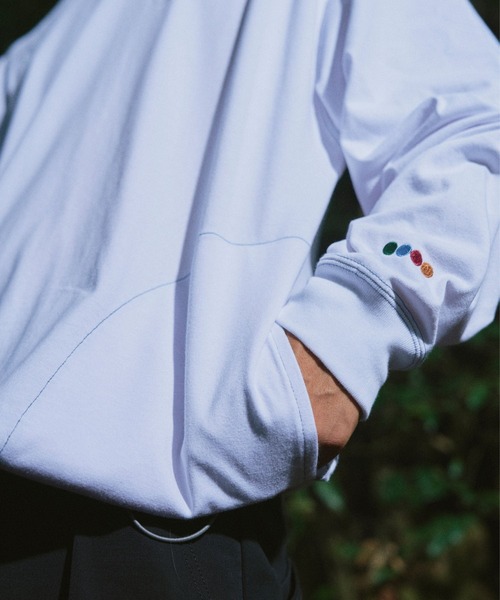 ELEMENT(エレメント)の「ELEMENT メンズ WWFE LS ロンT 【2026年秋冬モデル】/エレメント撥水防風長袖ロンT(Tシャツ/カットソー・メンズ・ホワイト/ブラック・MEDIUM/LARGE/X-LARGE)」の9枚目の写真