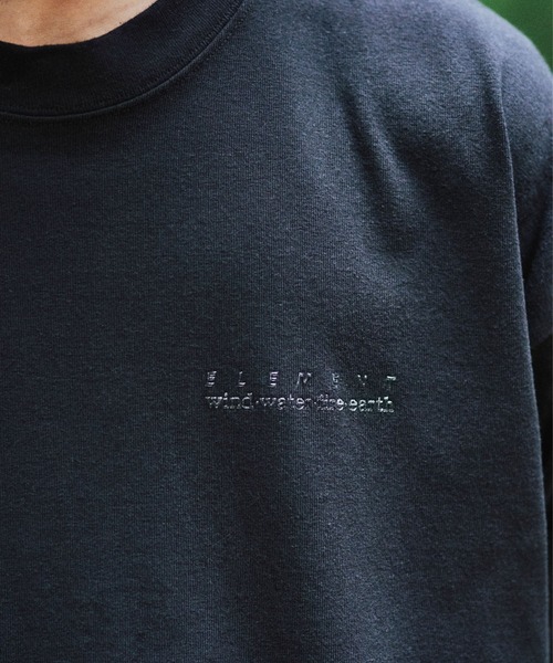ELEMENT(エレメント)の「ELEMENT メンズ WWFE LS ロンT 【2026年秋冬モデル】/エレメント撥水防風長袖ロンT(Tシャツ/カットソー・メンズ・ホワイト/ブラック・MEDIUM/LARGE/X-LARGE)」の13枚目の写真