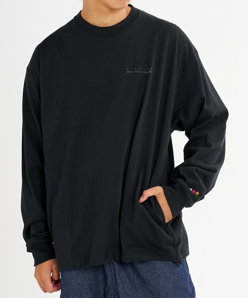 ELEMENT(エレメント)の「ELEMENT メンズ WWFE LS ロンT 【2026年秋冬モデル】/エレメント撥水防風長袖ロンT(Tシャツ/カットソー・メンズ・ホワイト/ブラック・MEDIUM/LARGE/X-LARGE)」の14枚目の写真