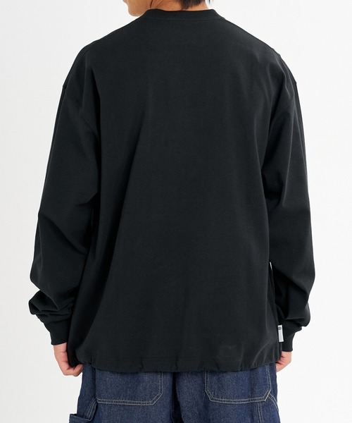 ELEMENT(エレメント)の「ELEMENT メンズ WWFE LS ロンT 【2026年秋冬モデル】/エレメント撥水防風長袖ロンT(Tシャツ/カットソー・メンズ・ホワイト/ブラック・MEDIUM/LARGE/X-LARGE)」の15枚目の写真
