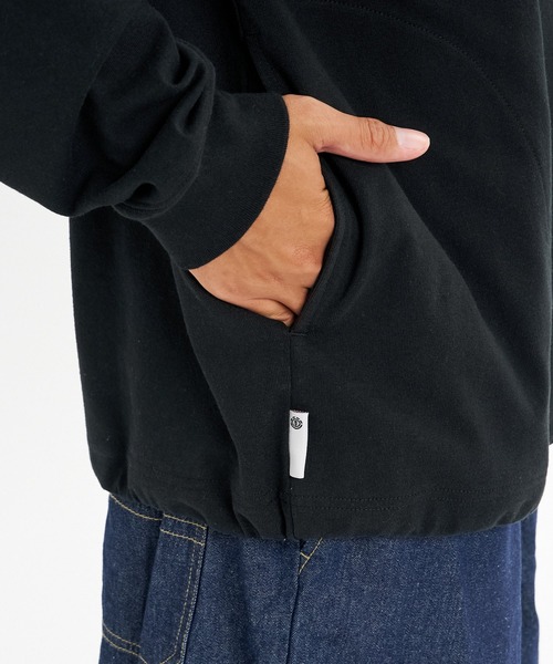 ELEMENT(エレメント)の「ELEMENT メンズ WWFE LS ロンT 【2026年秋冬モデル】/エレメント撥水防風長袖ロンT(Tシャツ/カットソー・メンズ・ホワイト/ブラック・MEDIUM/LARGE/X-LARGE)」の17枚目の写真