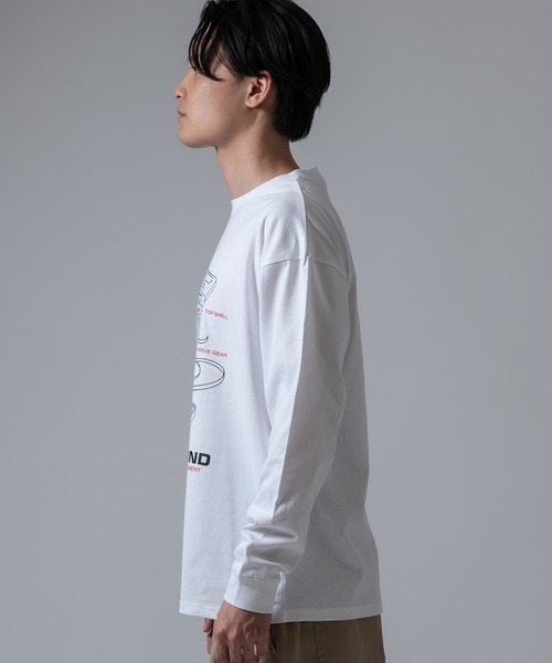 SIDEWAY STANCE(サイドウェイスタンス)の「【SIDEWAY STANCE】カセットテープ 長袖Tシャツ(Tシャツ/カットソー・メンズ・ダークブルー/ブラック/ホワイト・SMALL/X-LARGE/LARGE/MEDIUM)」の6枚目の写真