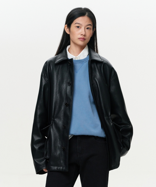 ERA(エラ)の「ユニセックス ERA ローエッジ スウェットシャツ - フェードブルー(スウェット・レディース・その他・SMALL/MEDIUM/LARGE)」の4枚目の写真