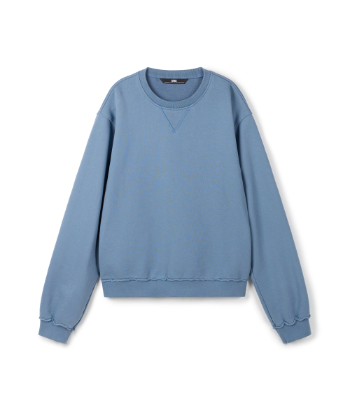 ERA(エラ)の「ユニセックス ERA ローエッジ スウェットシャツ - フェードブルー(スウェット・レディース・その他・SMALL/MEDIUM/LARGE)」の14枚目の写真