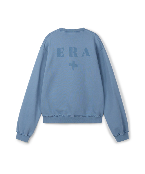 ERA(エラ)の「ユニセックス ERA ローエッジ スウェットシャツ - フェードブルー(スウェット・レディース・その他・SMALL/MEDIUM/LARGE)」の15枚目の写真