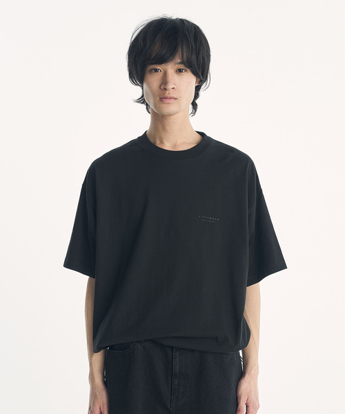 VICTIM(ヴィクティム)の「VICTIM ヴィクティム / DROW CORD TEE 2WAYドローコードTシャツ / VTM-26-CS-114(Tシャツ/カットソー・メンズ・ホワイト/ブラック/ブラウン/チャコール・1/2/3)」の2枚目の写真