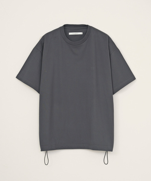 VICTIM(ヴィクティム)の「VICTIM ヴィクティム / DROW CORD TEE 2WAYドローコードTシャツ / VTM-26-CS-114(Tシャツ/カットソー・メンズ・ホワイト/ブラック/ブラウン/チャコール・1/2/3)」の13枚目の写真