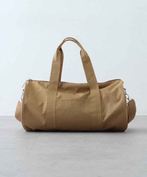 CIAOPANIC TYPY(チャオパニックティピー)の「キャンバスロゴドラムショルダーBAG(ボストンバッグ・レディース・チャコールグレー/パープル/ブラウン・ONE SIZE)」の6枚目の写真