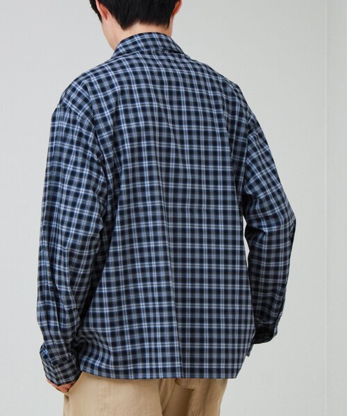 GLOSTER(グロスター)の「【CONVENI shirts BZ】ダブルポケットシャツ(シャツ/ブラウス・メンズ・ネイビー/ブルー系その他/ブラウン系その他・L/S/M)」の17枚目の写真